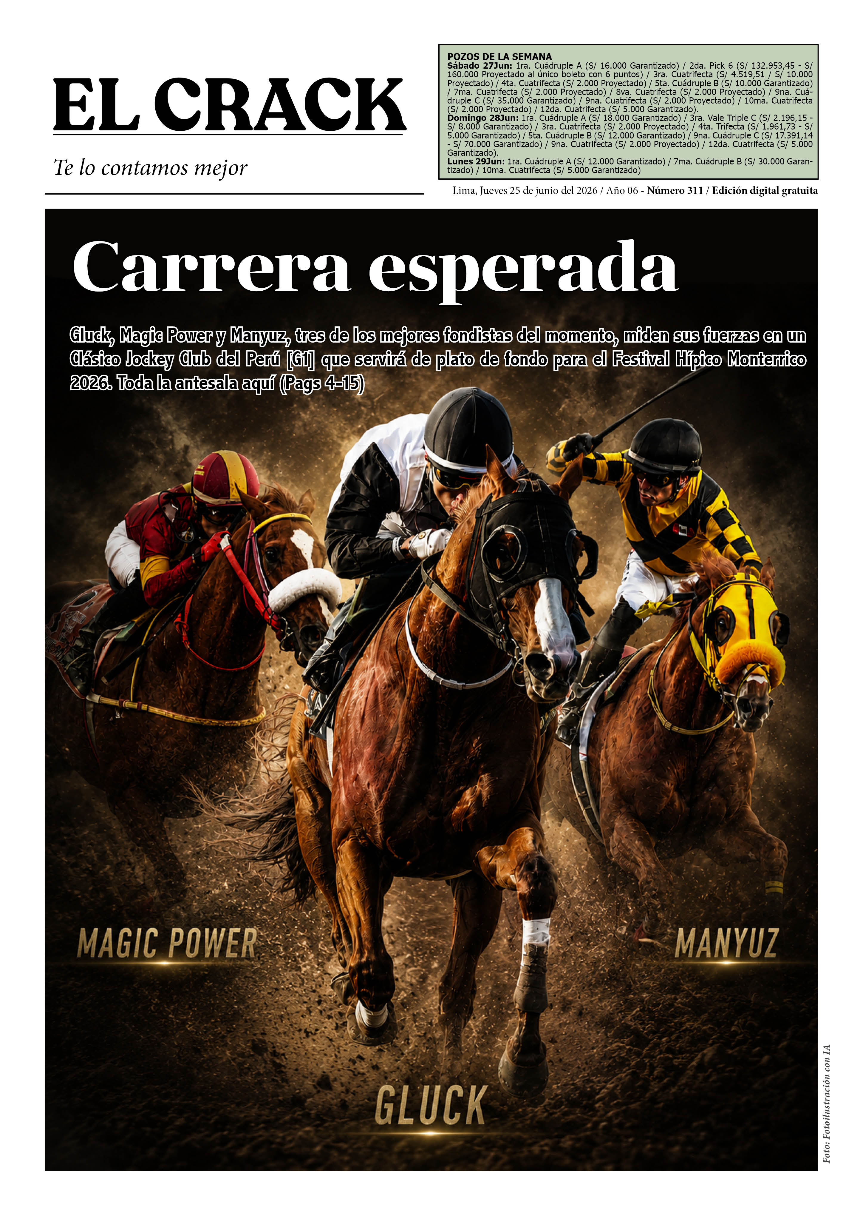 Portada de El Crack N.º 311